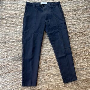 Men's Elegant Navy Chinos